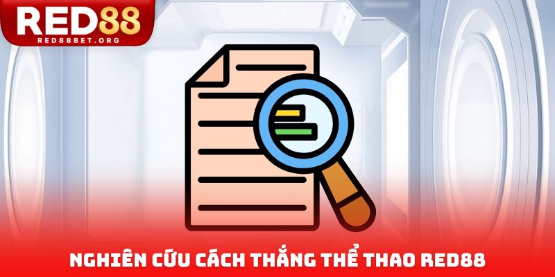 Nghiên cứu cách thắng thể thao Red88